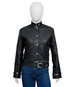 Womens Black Leather Jacket