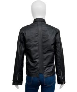Womens Black Leather Jacket