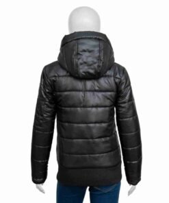 Womens Black Puffer Jacket