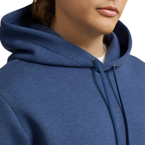 Mens Pullover Blue Hoodie