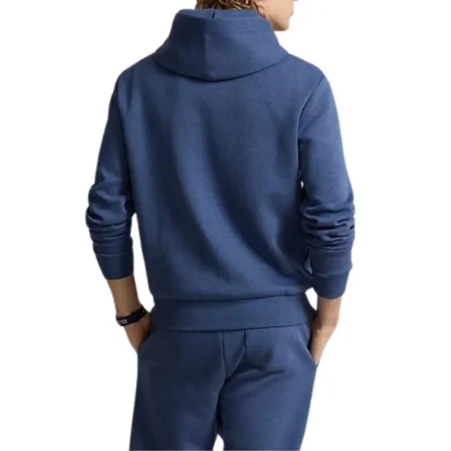 Mens Pullover Blue Hoodie