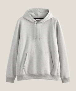 Mens Pullover Grey Light Hoodie