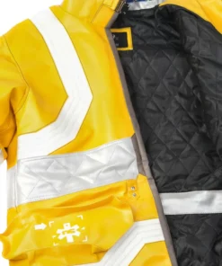 Cyberpunk David Martinez Cosplay Costume Real Leather Jacket