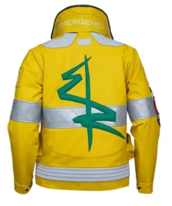 Cyberpunk David Martinez Cosplay Costume Real Leather Jacket