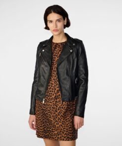 Madeline Asymmetrical Leather Jacket
