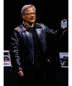 NVIDIA CEO Jensen Huang Leather Jacket