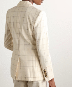Days of Our Lives 2025 Lauren Koslow Grid Check Blazer