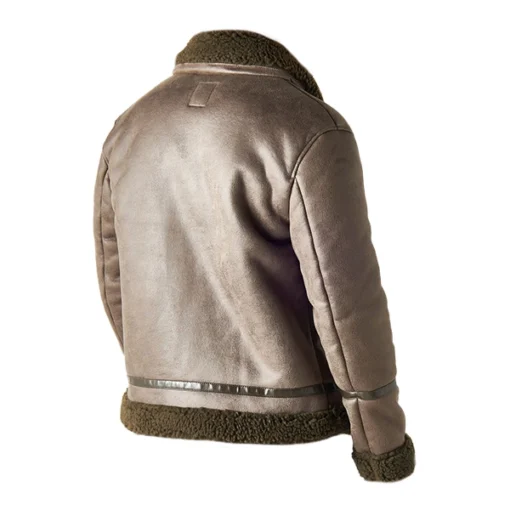 Mens Brown Bomber Leather Jackets
