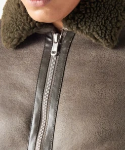 Mens Brown Bomber Leather Jackets