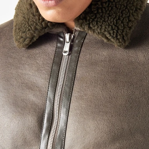Mens Brown Bomber Leather Jackets