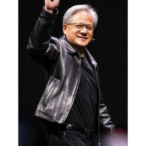 NVIDIA CEO Jensen Huang Leather Jacket