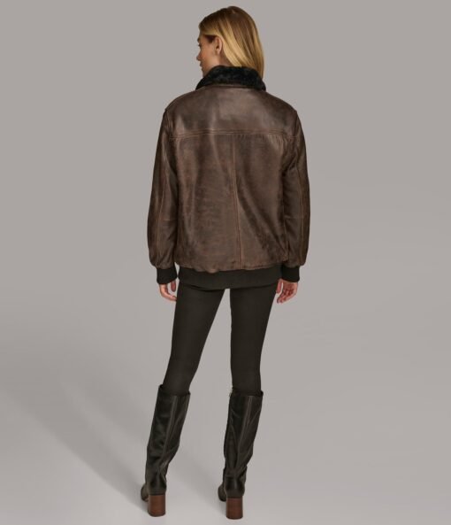 Everleigh Faux Fur Lined Bomber