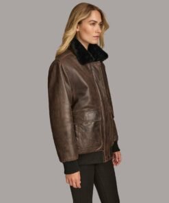 Everleigh Faux Fur Lined Bomber