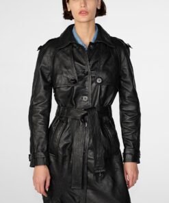 Mary Long Single Breasted Trench