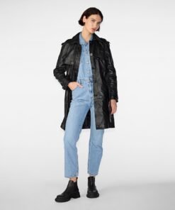 Mary Long Single Breasted Trench