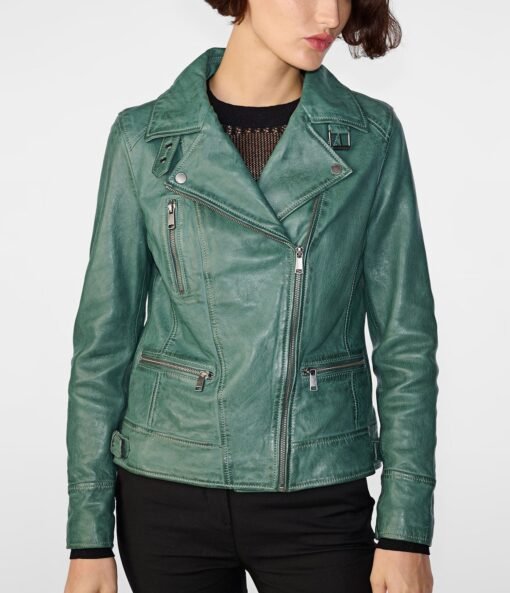 Marissa Asymmetric Moto Jacket