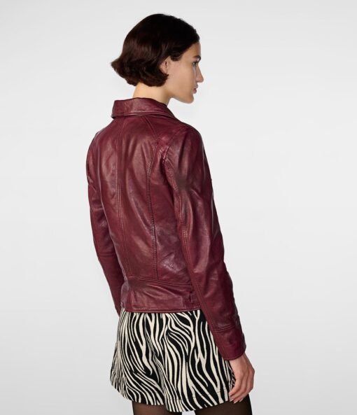 Marissa Asymmetric Moto Jacket