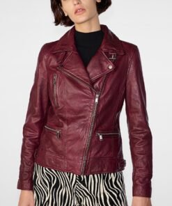 Marissa Asymmetric Moto Jacket