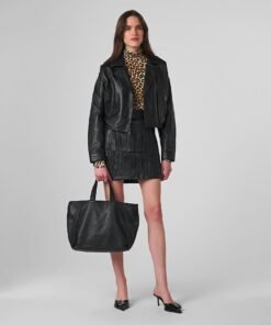 Colette Oversized Moto Jacket