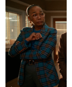 Will Trent S03 Sonja Sohn Plaid Blazer