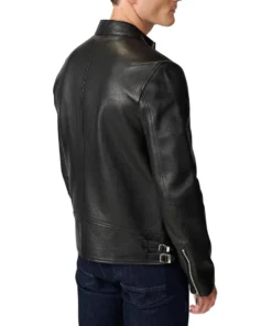 David Black Cafe Racer Leather Jacket