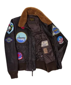 Tom Cruise Maverick Bomber Top Gun Leather Jacket