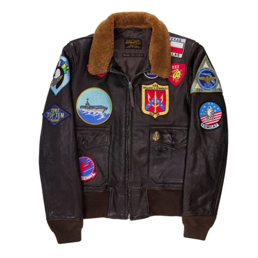 Tom Cruise Maverick Bomber Top Gun Leather Jacket
