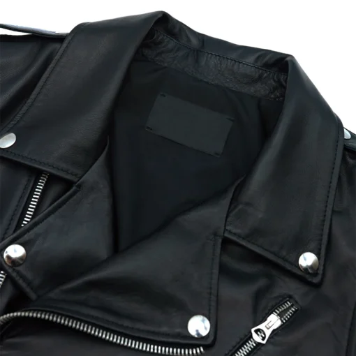 Biker sleeveless leather Jacket for Men