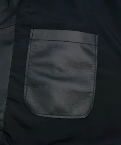 Biker sleeveless leather Jacket for Men