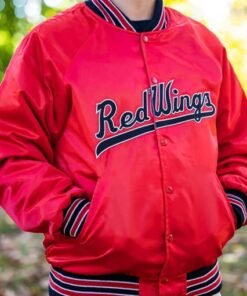 Rochester Red Wings Dugout Red Jacket