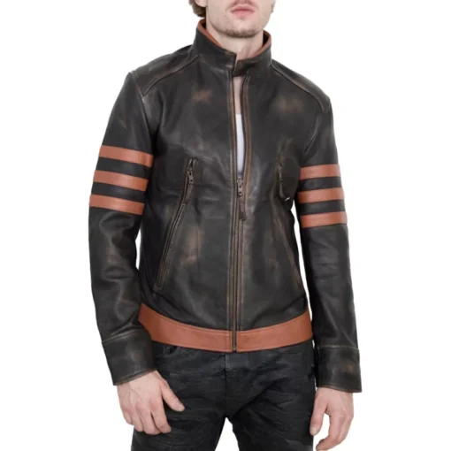 X Men Origins Wolverine Leather Jacket