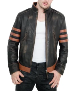X Men Origins Wolverine Leather Jacket