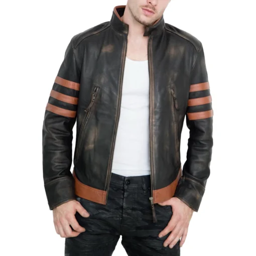 X Men Origins Wolverine Leather Jacket