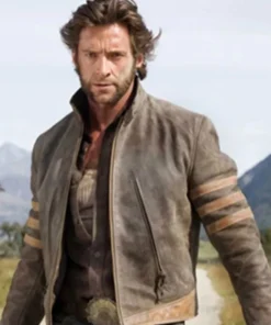 X Men Origins Wolverine Leather Jacket