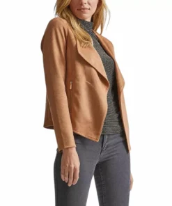 Amanda Brown Suede Leather Jacket
