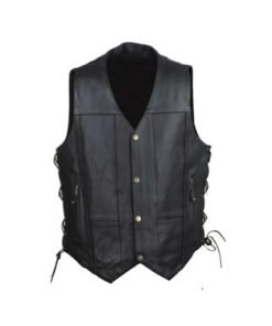 Men’s Multi Pocket Black Vest