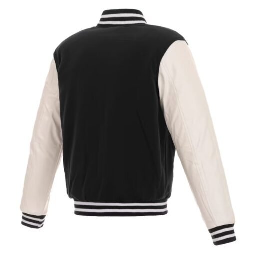 Aberdeen IronBirds Black and White Varsity Jacket