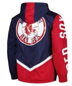 Boston Red Sox Undeniable Navy Full-Zip Windbreaker Jacket