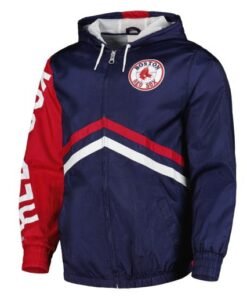 Boston Red Sox Undeniable Navy Full-Zip Windbreaker Jacket