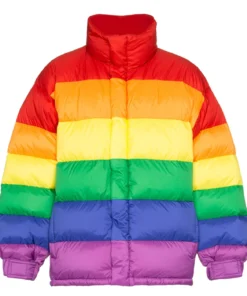 Rainbow Gooba Puffer Jacket