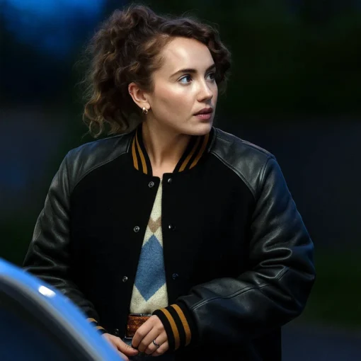 Karen Pirie S02 Cat Grant Varsity Jacket