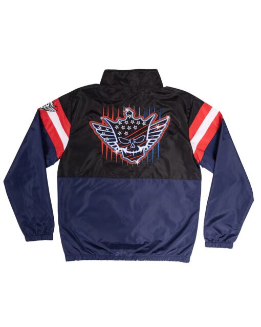 Men’s Black/Navy Cody Rhodes Neon Nightmare Jacket