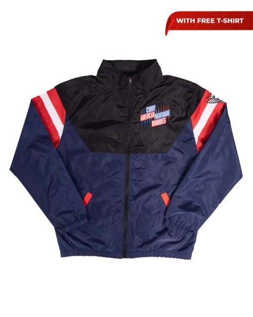 Men’s Black/Navy Cody Rhodes Neon Nightmare Jacket