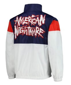 Men’s White Cody Rhodes American Full-Zip Windbreaker Jacket