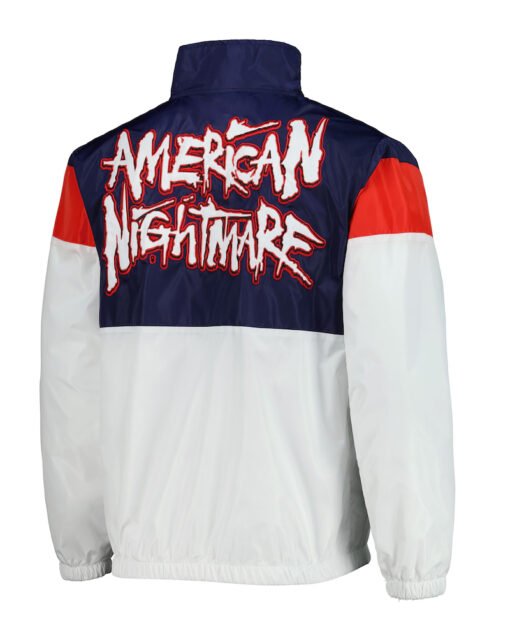 Men’s White Cody Rhodes American Full-Zip Windbreaker Jacket