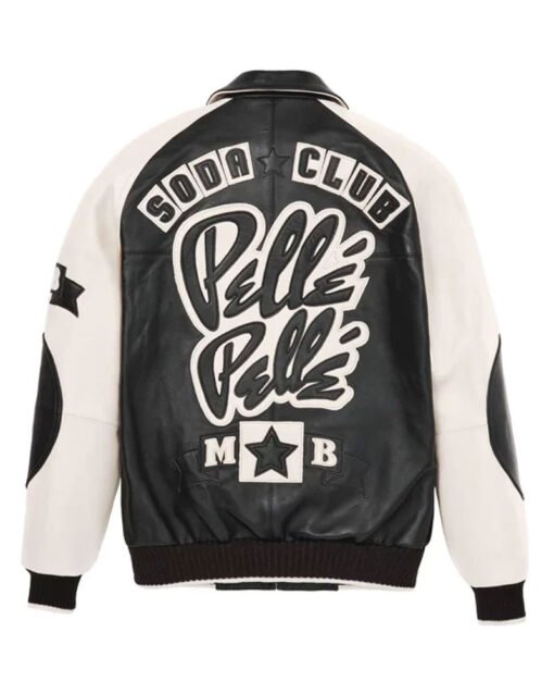 Pelle Pelle Men Soda Club Plush White Jacket | Pelle Pelle Coat