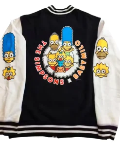 The Simpsons Varsity Jacket