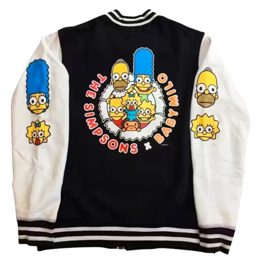 The Simpsons Varsity Jacket