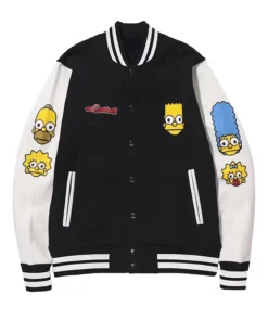 The Simpsons Varsity Jacket