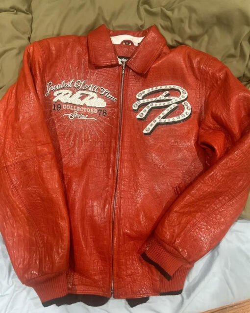 Very rare pelle pelle red jacket